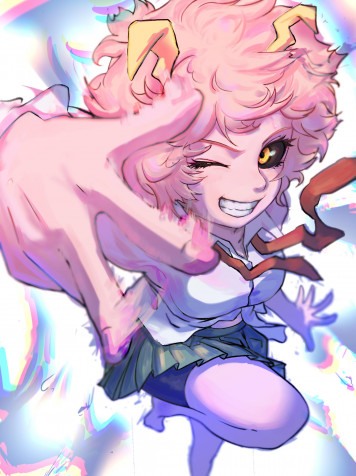 Mina Ashido Phone Wallpaper 2048x2732px