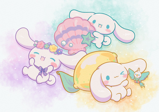 Cinnamoroll HD Background 2400x1697px