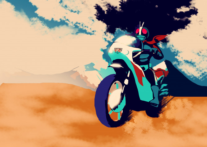 Kamen Rider Desktop Background 6511x4634px