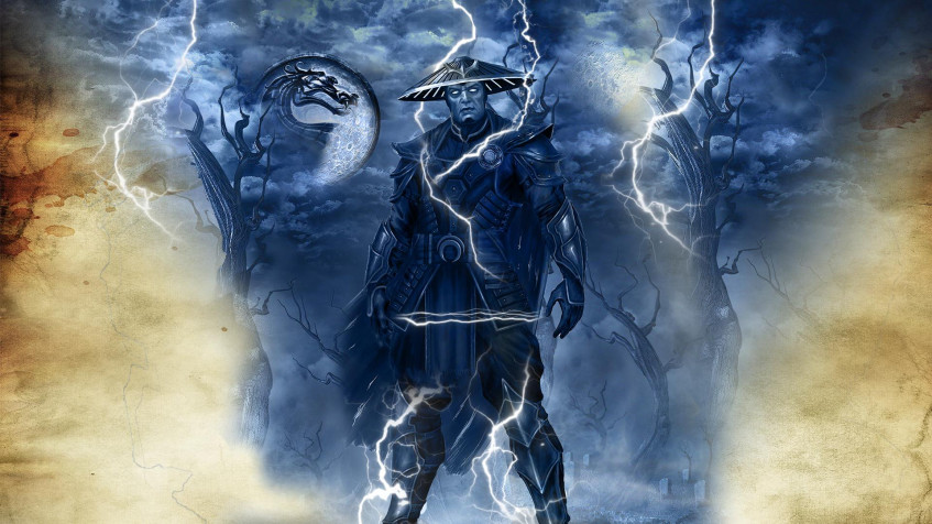 Raiden Mortal Combat Full HD 1080p Wallpaper 1920x1080px