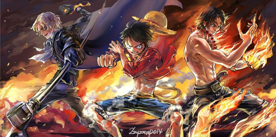 Cool One Piece Laptop Wallpaper 1800x900px