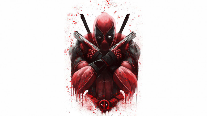 Deadpool HD Background 1600x900px