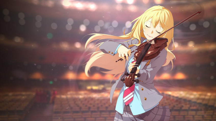 Kaori Miyazono Full HD 1080p Wallpaper 1920x1080px