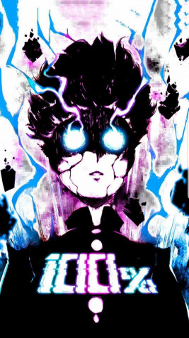 Mob Psycho 100 Phone HD Background 1080x1920px