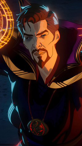 Cartoon Dr Strange 4k Phone Wallpaper 2160x3840px