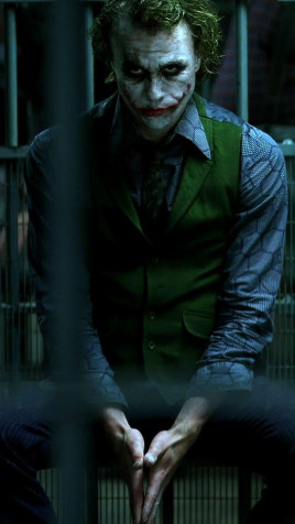 Joker Attitude iPhone Background Image 800x1421px