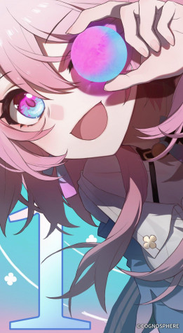 March 7th Honkai Star Rail Mobile Background 1100x2000px