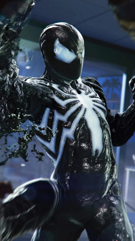 Marvels Spider Man 2 Venom 4k Phone Wallpaper 2160x3840px