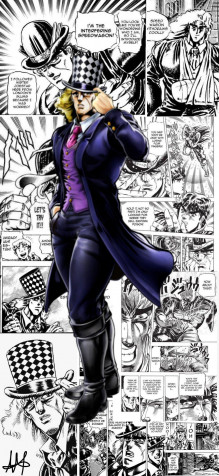 Robert E O Speedwagon iPhone 13 Mini Wallpaper 1080x2340px