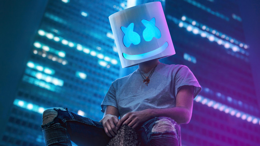 Marshmello 4k UHD Wallpaper 3840x2160px