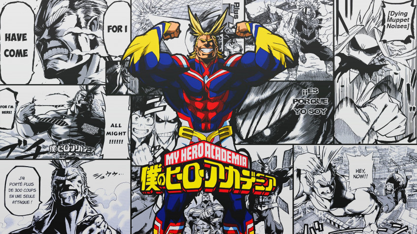 All Might 4k UHD Wallpaper 3840x2160px