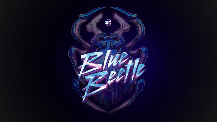 Blue Beetle Full HD 1080p Wallpaper 1920x1080px