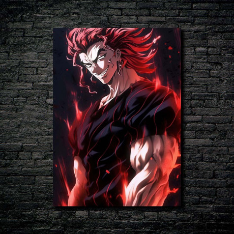 Yujiro Hanma Mobile Wallpaper 1080x1080px