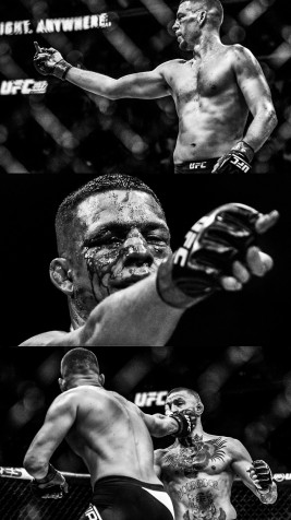 Nate Diaz iPhone Wallpaper 1152x2048px