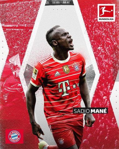 Sadio Mane Bayern iPhone Wallpaper 1080x1350px