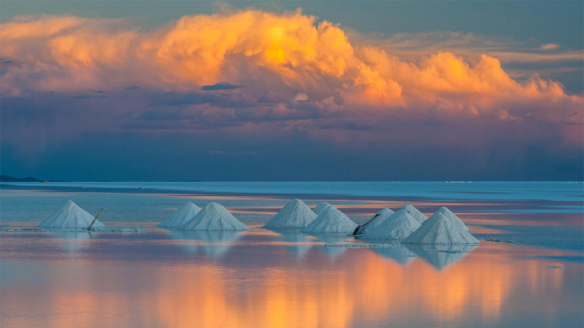 Salar De Uyuni Full HD 1080p Wallpaper 1920x1080px