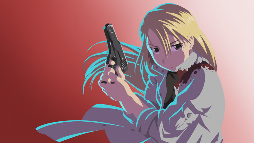 Riza Hawkeye 2k QHD Wallpaper 2560x1440px