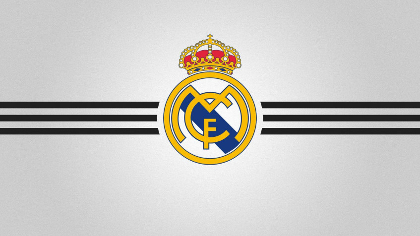 Real Madrid Logo Full HD 1080p Wallpaper 1920x1080px