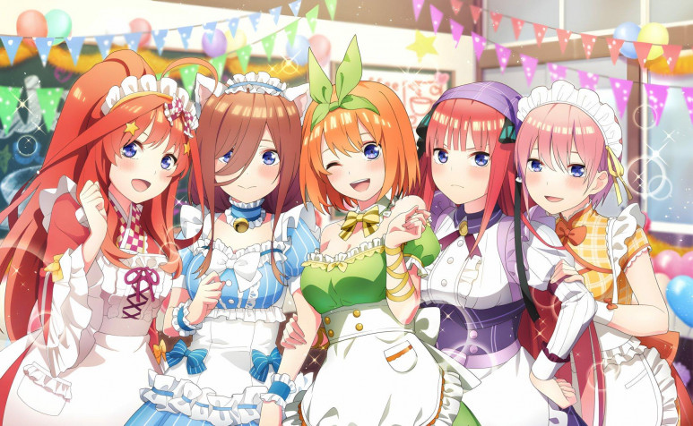 The Quintessential Quintuplets Desktop Background 1920x1182px