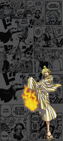 Sanji Mobile Background 691x1536px