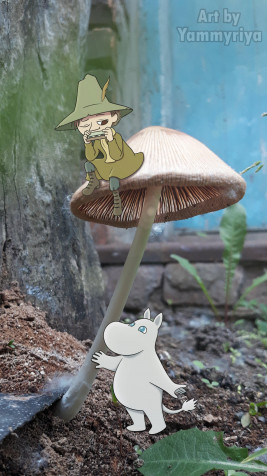 Snufkin Phone Background 2000x3560px