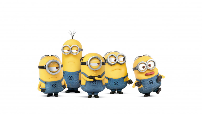 Minions Pc HD Background 7680x4320px