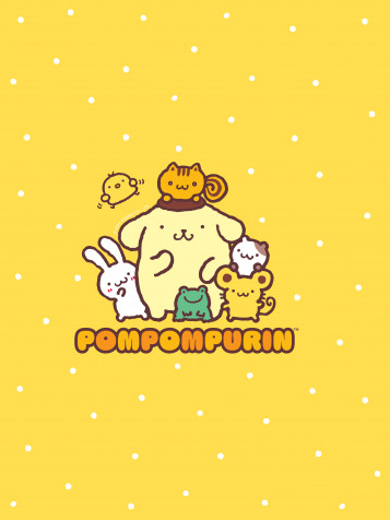 Pompompurin iPhone Wallpaper Image 3125x4167px