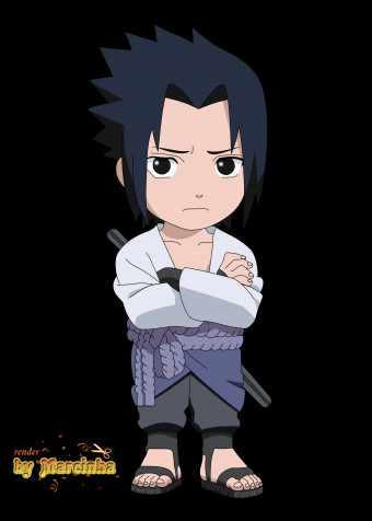 Sasuke Chibi Android Wallpaper Image 2500x3500px