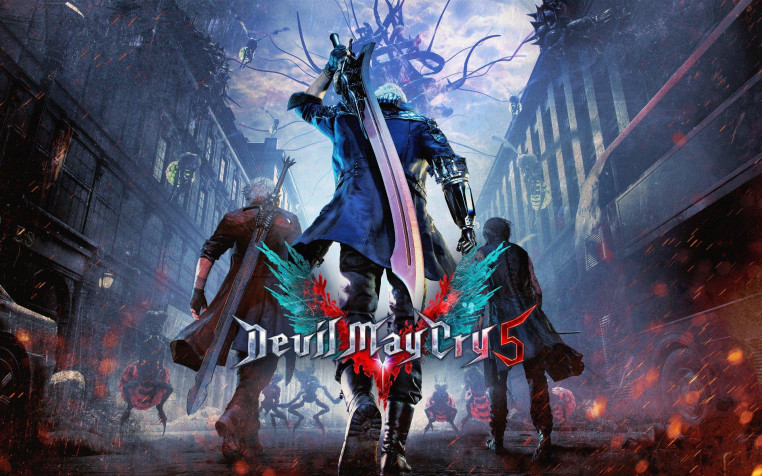 Devil May Cry 5 Widescreen HD Wallpaper 1920x1200px