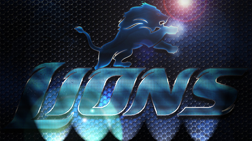 Detroit Lions Logo Full HD 1080p Wallpaper 1920x1080px