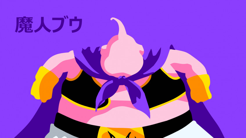 Majin Buu Full HD 1080p Wallpaper 1920x1080px