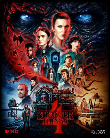 Stranger Things 4 Mobile Wallpaper 1080x1350px