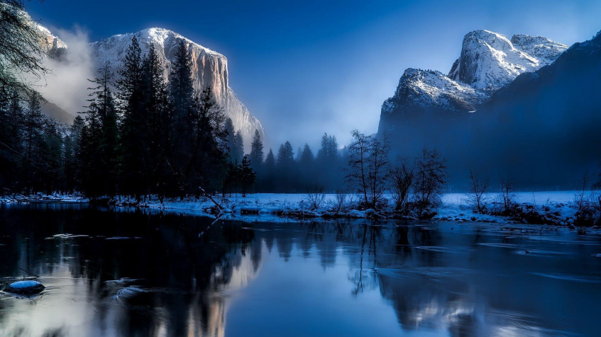 Yellowstone National Park Full HD 1080p Wallpaper 1920x1080px