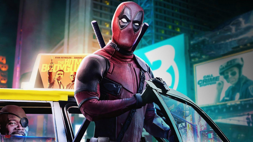 Deadpool MacBook Wallpaper 2048x1152px