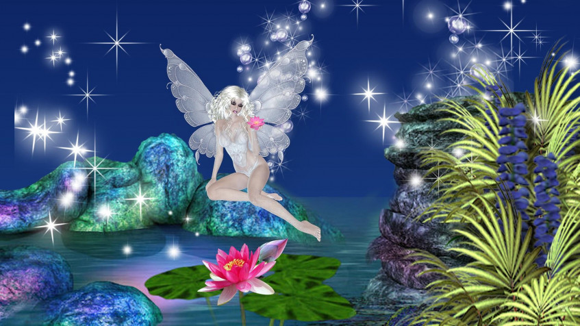 Fairy Full HD 1080p Wallpaper 1920x1080px