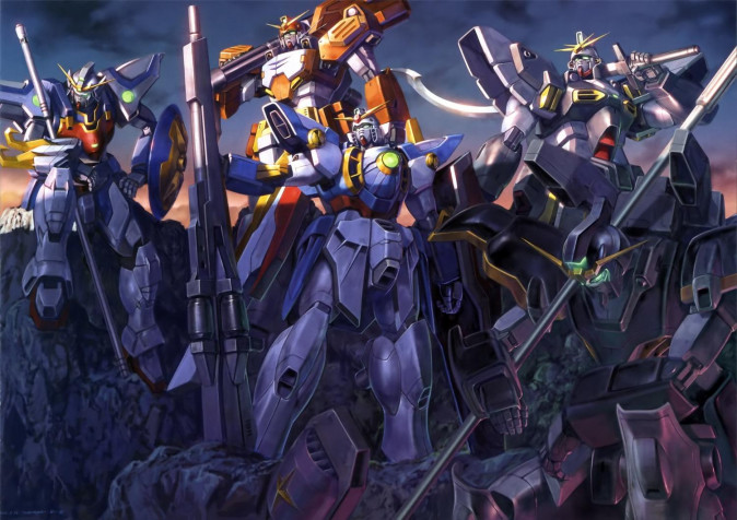 Mobile Suit Gundam Desktop HD Background 1500x1059px