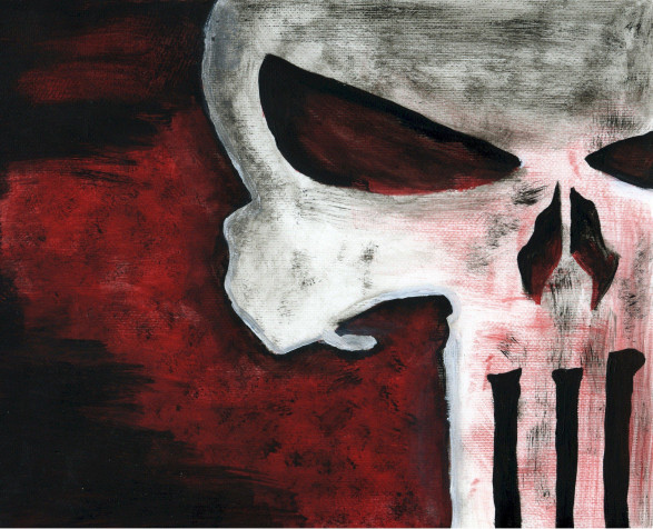 The Punisher Desktop Wallpaper 2931x2375px