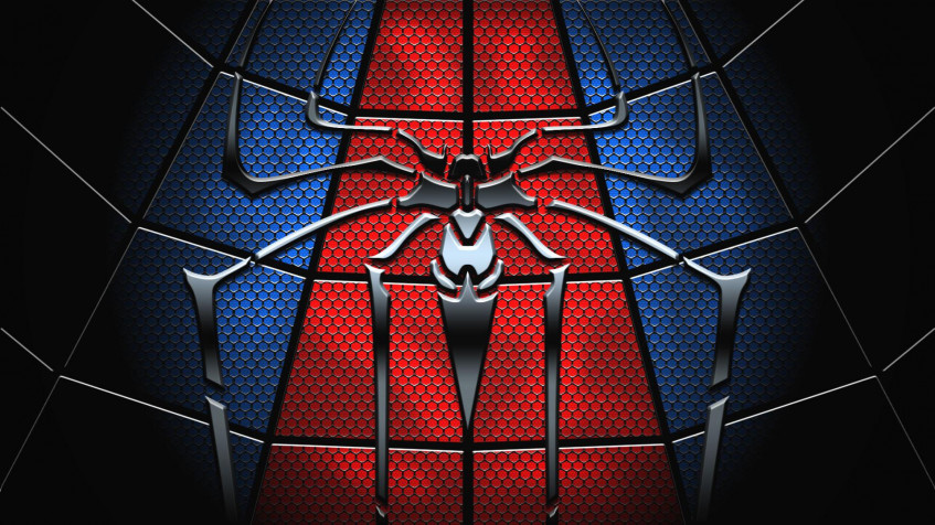 Spiderman Logo Full HD 1080p Wallpaper 1920x1080px