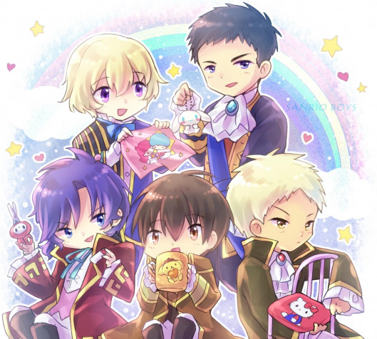 Sanrio Boys Background Image 1920x1726px