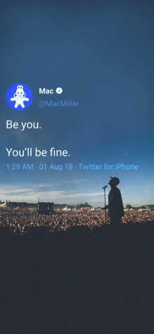 Mac Miller iPhone 11 Pro Wallpaper 1125x2436px