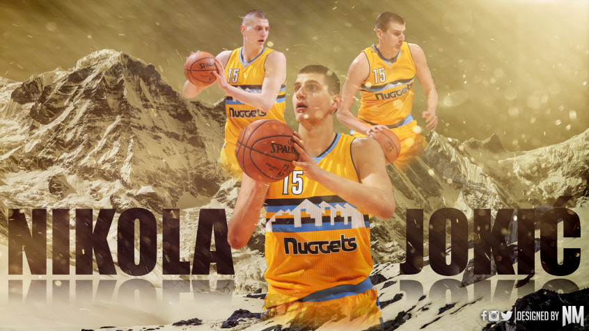 Nikola Jokic HD Wallpaper 3872x2178px