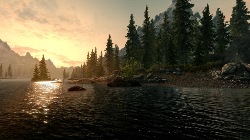 Skyrim Full HD 1080p Wallpaper 1920x1080px