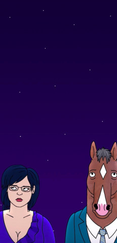 Bojack Horseman iPhone Background 900x1850px