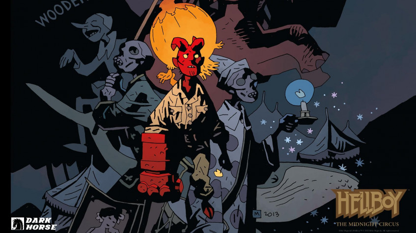 Hellboy Full HD 1080p Wallpaper 1920x1080px