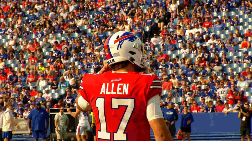 Josh Allen Background Image 1600x900px