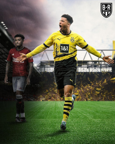 Jadon Sancho iPhone Background Image 1080x1350px