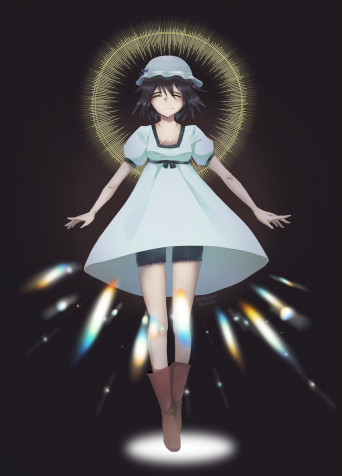 Mayuri Shiina Phone HD Background 1800x2500px