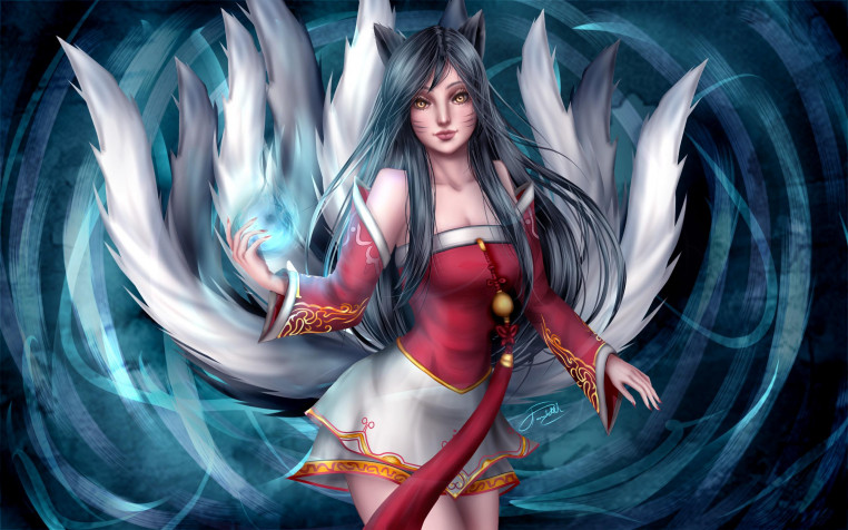 Ahri League Of Legends HD Wallpaper 2560x1600px