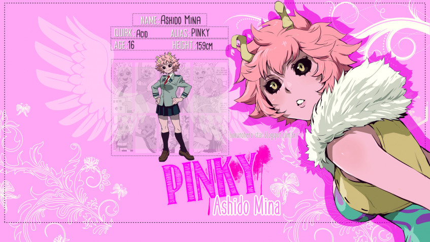 Mina Ashido Background Image 2200x1236px