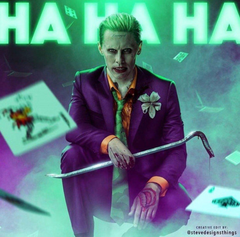 Jared Leto Joker Laptop Background 1200x1186px